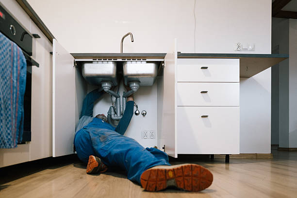 Professional Leak Detection technician working in Brady Lake, OH